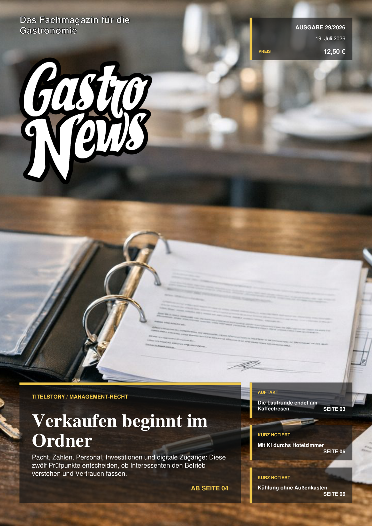 Titelseite Ausgabe 29/2026